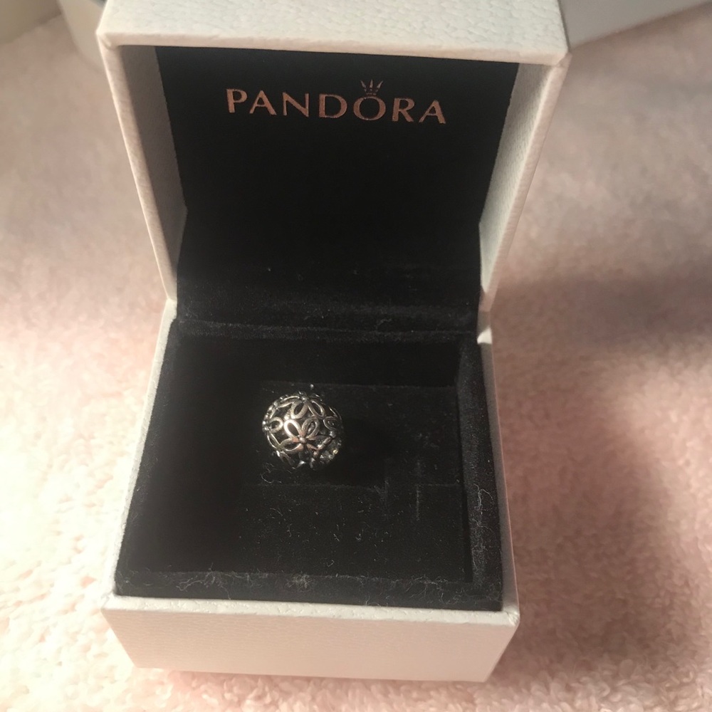 Pandora Charm Spacer Flowers